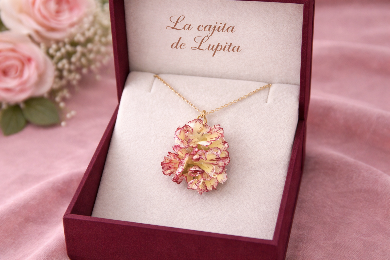 Collar Flor Encanto Bicolor