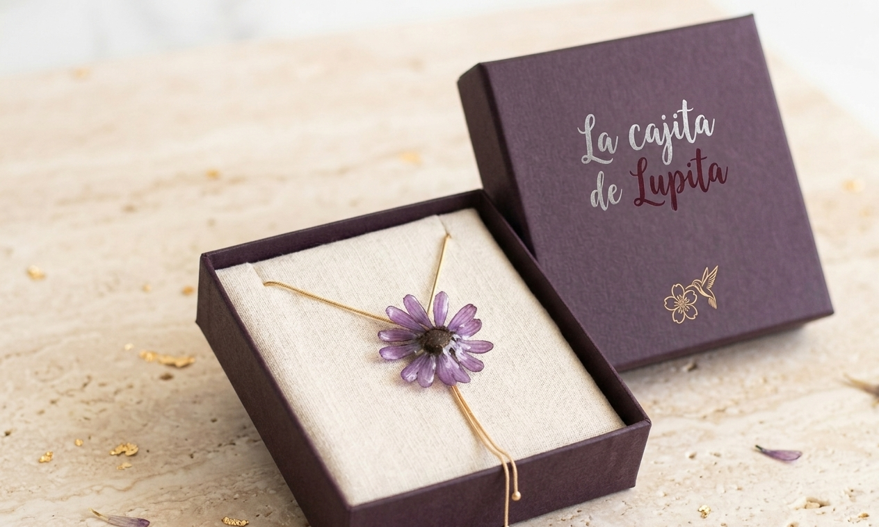 Collar Violeta eterna