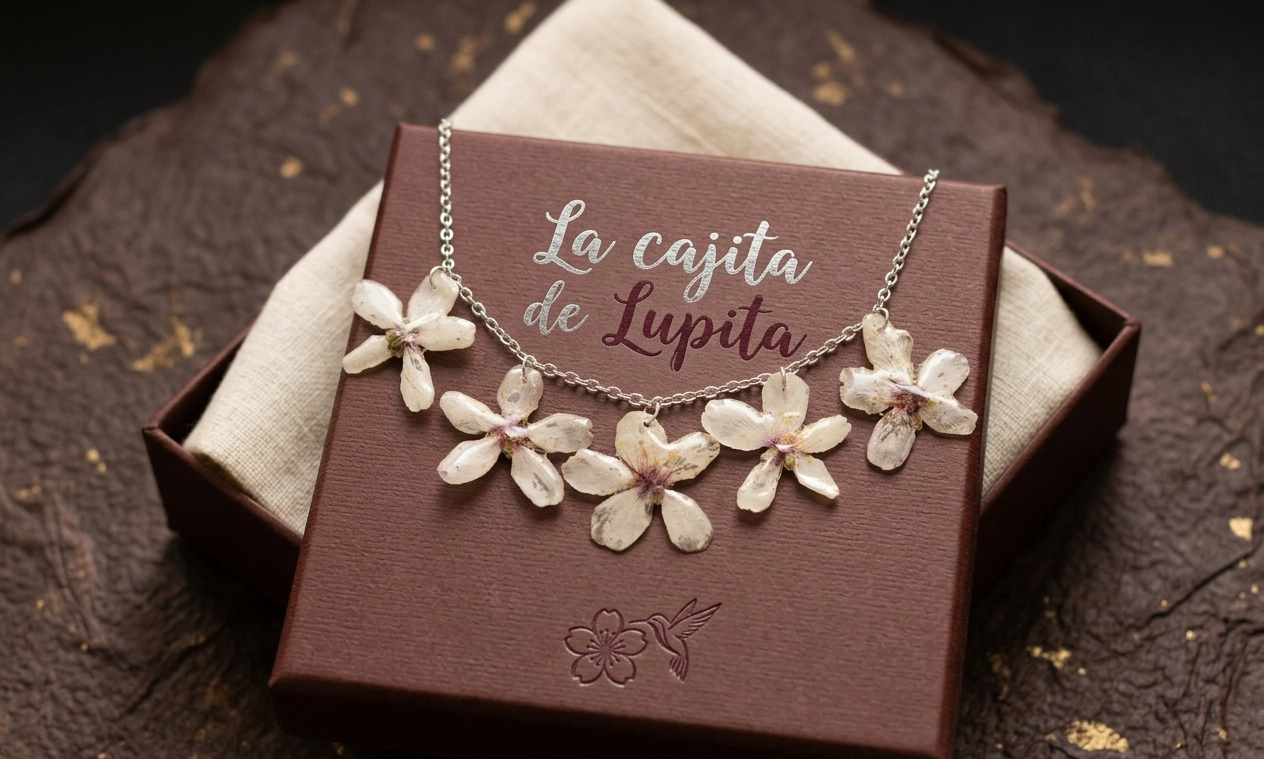 Collar jardín eterno