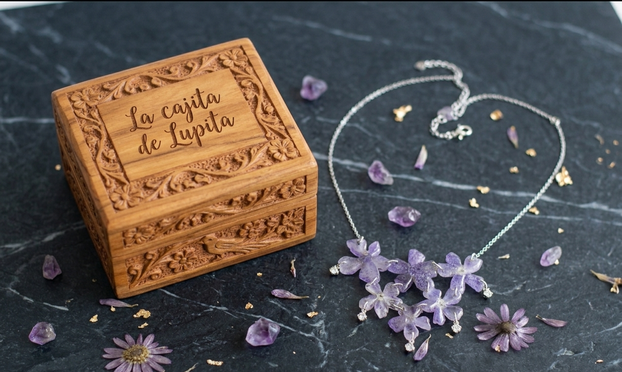 Collar Bouquet de Amatista