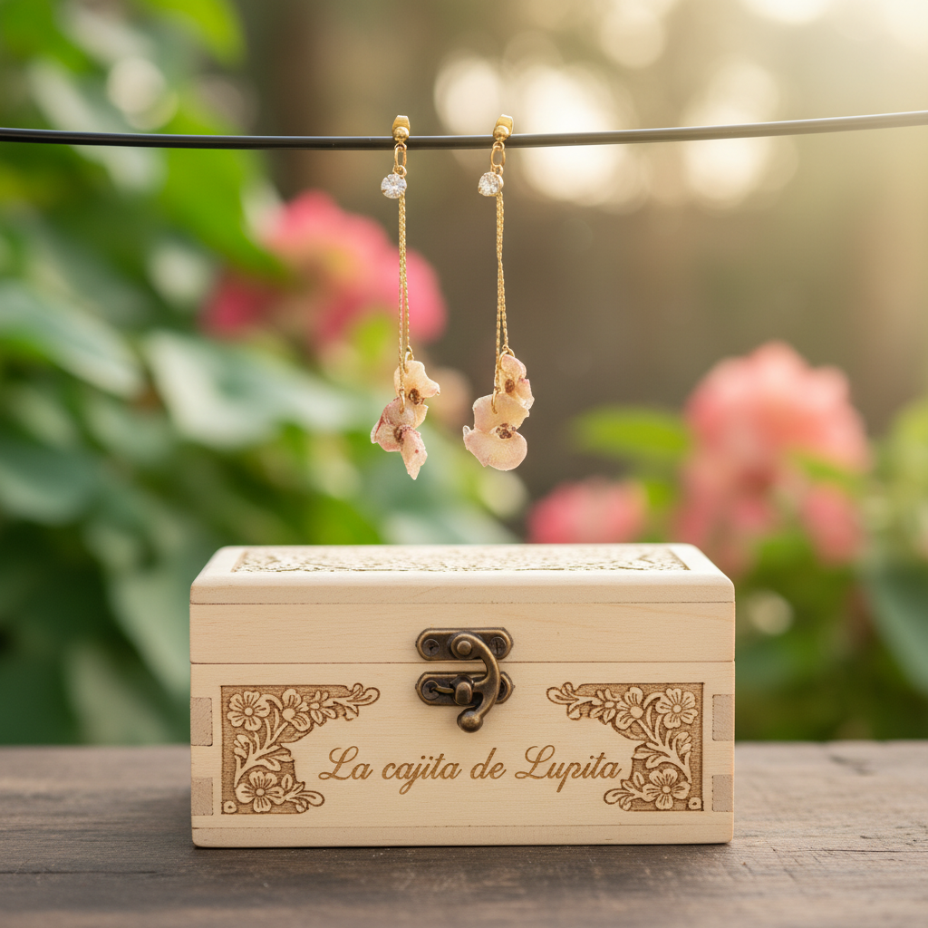 Pendientes Rocío de Seda