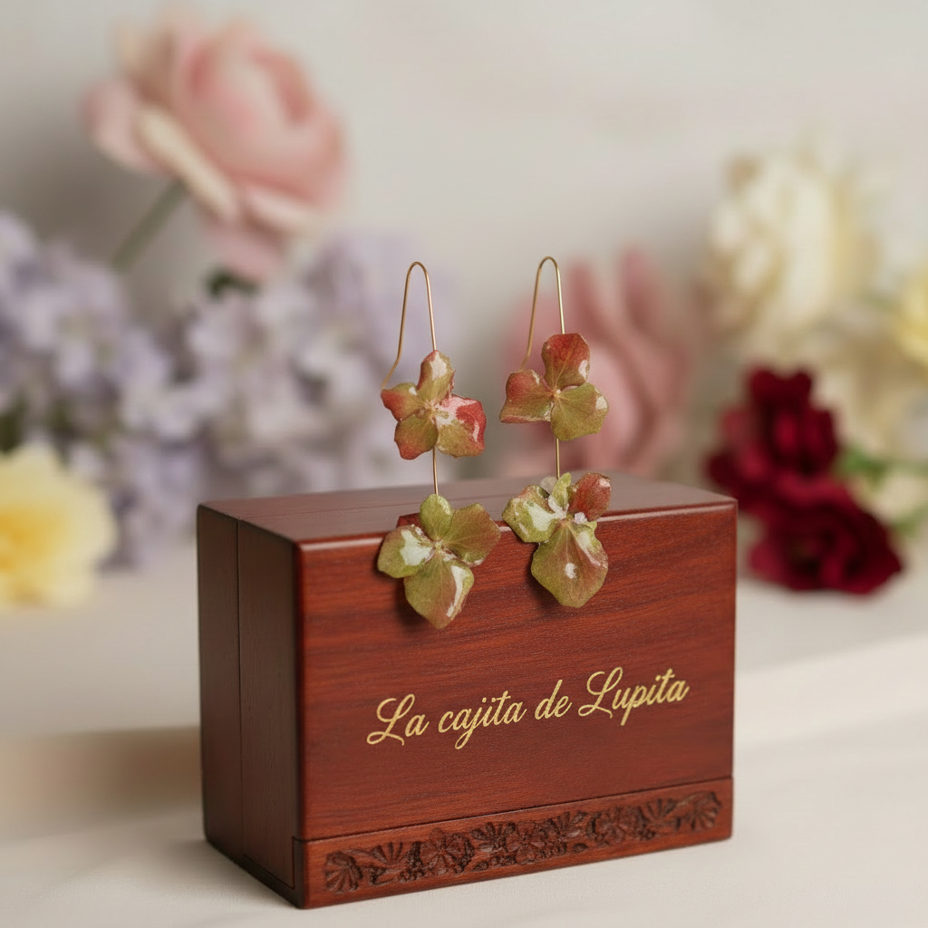 Pendientes Dúo florecer